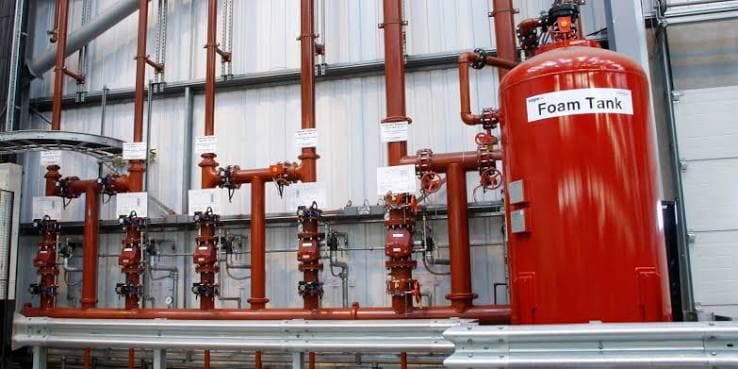 Foam Suppression System