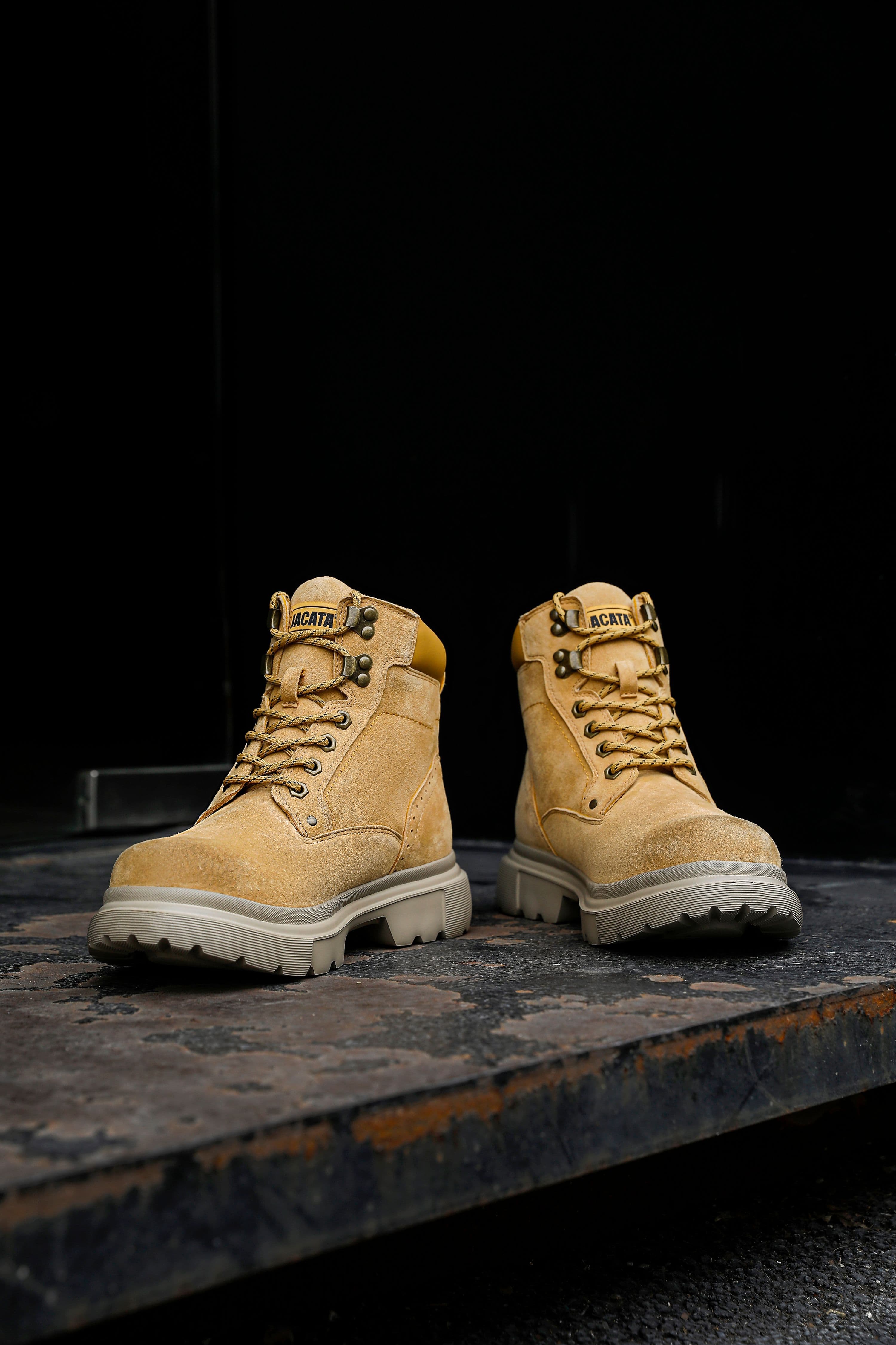 Steel-Toe Safety Boots